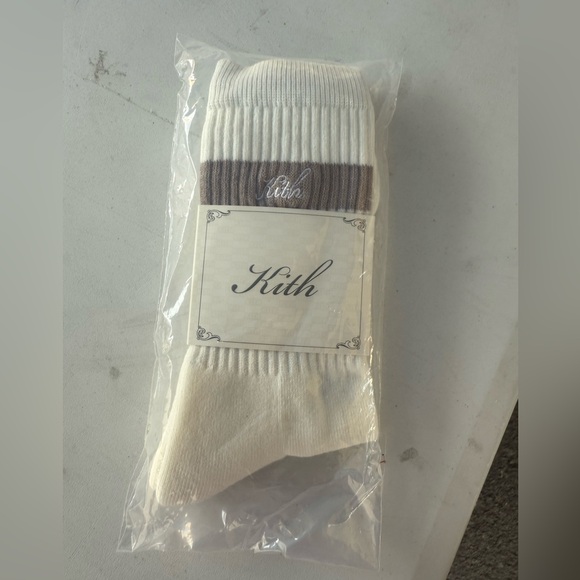 Kith Other - Kith Double Striped Crew Socks ‘Molecule’